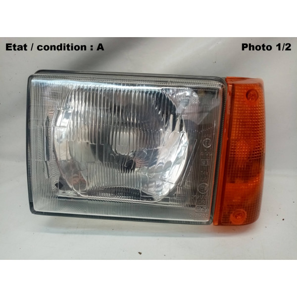 Left dip/main beam headlight with indicator ELMA 35.00.135