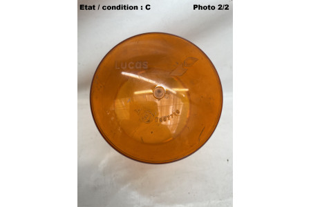 Orange rotating beacon lens LUCAS 0087719