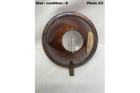 CITROEN 2CV (-04/1957), Type H  - Phare Code Standard Isoroute DUCELLIER 66865 (ABTP 445)