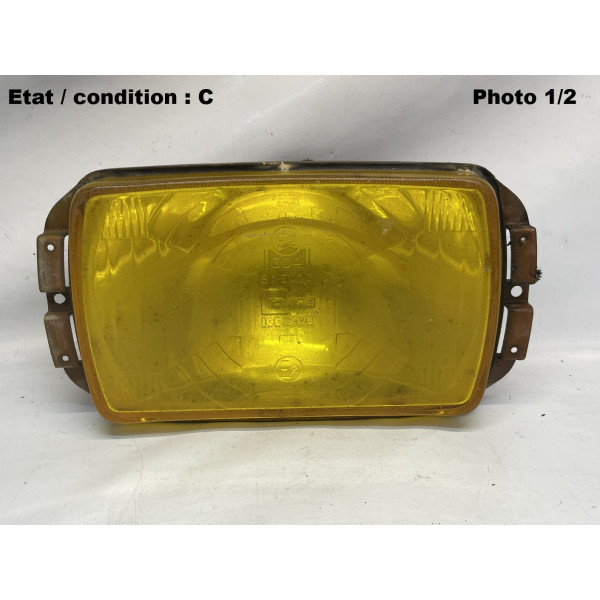 Yellow spotlight headlight César CIBIE 175 (470214)