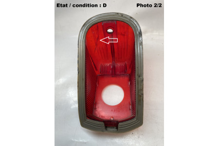 CITROEN 2CV (56-64) - Tailight lens SEIMA 107-13