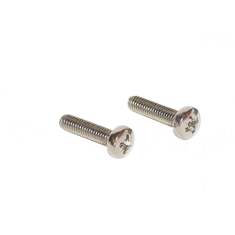 Paire vis spéciales en inox 16mm