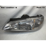 PEUGEOT 406 (-99) - Left headlight H7+H7 BOSCH 0301037021