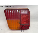 CITROËN 2CV, Ami 6 - Cabochon feu arrière gauche SEIMA 626G (contour non chromé)