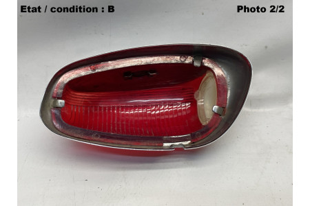 CITROEN 2CV (59-63) - Left chromed indicator light lens LABINAL 2422