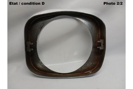 CITROËN Dyane, Mehari - Headlight surround CIBIE 553065 or SEV MARCHAL 61450303 (metal)