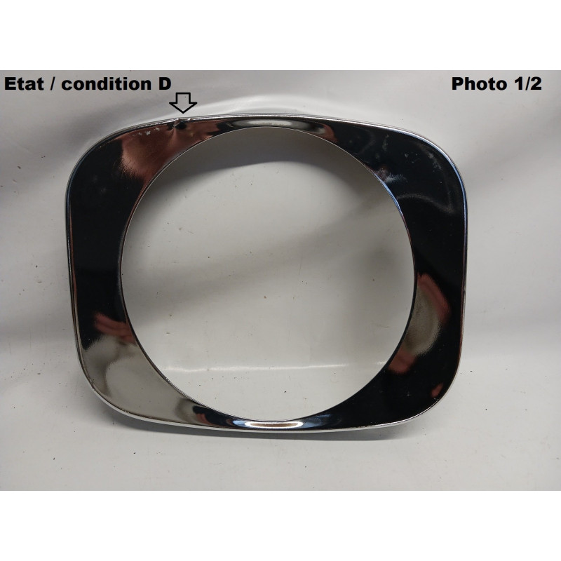CITROËN Dyane, Mehari - Headlight surround CIBIE 553065 or SEV MARCHAL 61450303 (metal)