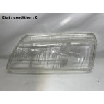 PEUGEOT 605 (91-94) - Verre de phare gauche H1 + H1 VALEO 086696