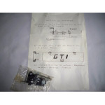 SIMCA TALBOT Horizon - Red decorative plate "Turbo"