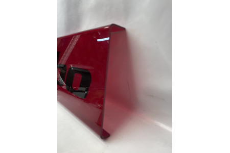 SIMCA TALBOT Horizon - Red decorative plate "Turbo"