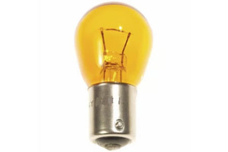 BA15s - Bulb 12V 21W yellow