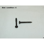 Pair of special screws 30mm (black)