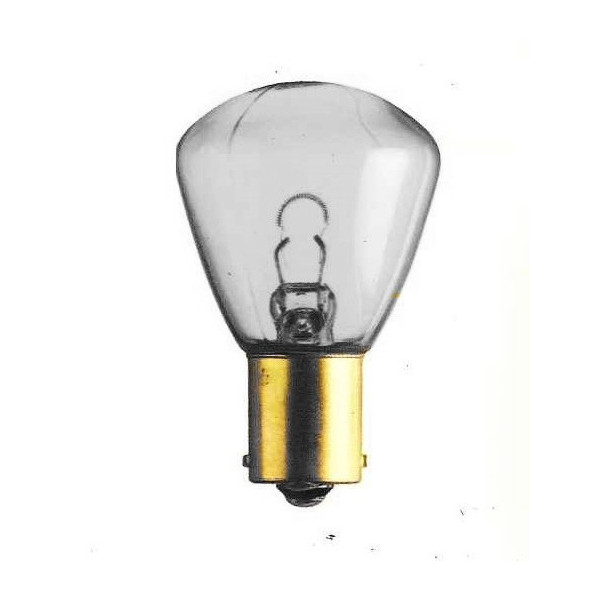 BA15s - Lampe 6V 25W arquée incolore