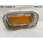 PEUGEOT 404 (70-75) - Front light indicator lens SEIMA 433 (chromed)