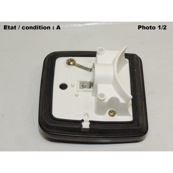 RENAULT - Platine feu plaque immatriculation gauche SEIMA GL 41260 (avec embase)