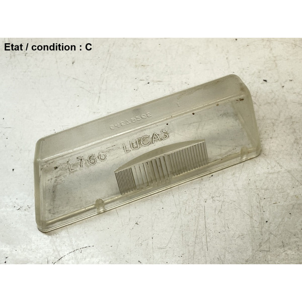 TRIUMPH - Right licence plate light lens LUCAS L766