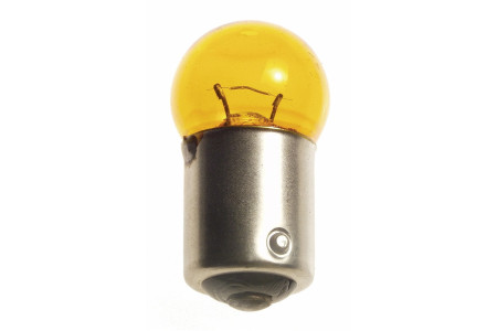 BA15s - Lampe 12V 10W jaune