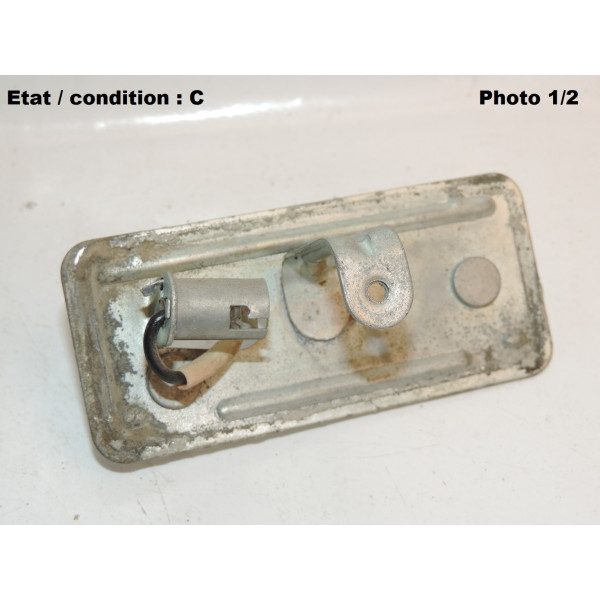 CITROEN DS/ID break Ami 8 break Méhari PEUGEOT J7 - Platine feu plaque immatriculation SEIMA 853
