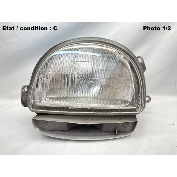 RENAULT Twingo (-98) - Complete left H4 headlight with indicator CARELLO 9131