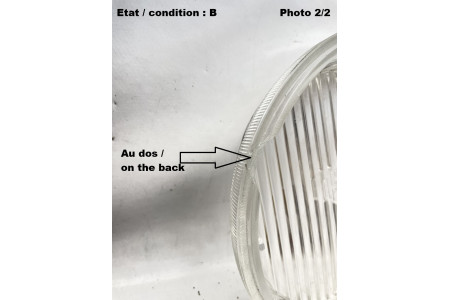 CIBIE 160 - Fog light glass 4076