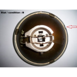 Yellow spotlight headlight Iode 175 César CIBIE 470214