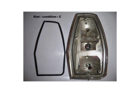 Right taillight lampholder SEIMA 636G (plastic)