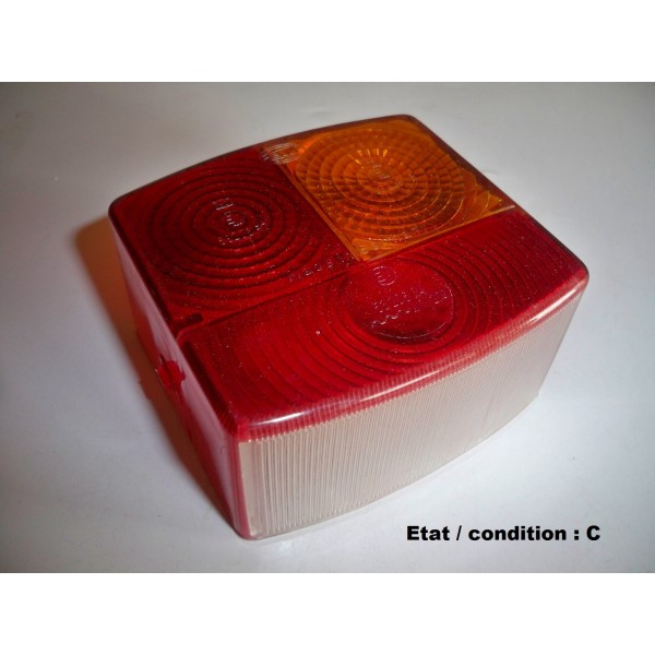 Cabochon feu arrière droit HELLA 53206