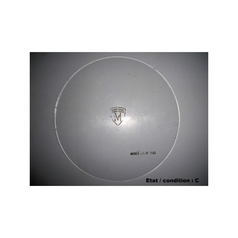 Glass for headlight Equilux MARCHAL ABTP 434