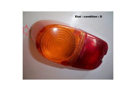 Left taillight lens LUCAS L801