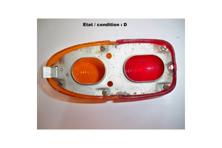 Left taillight lens LUCAS L801