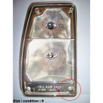 Left taillight lens STARS 1.191.50 / 1.192.50