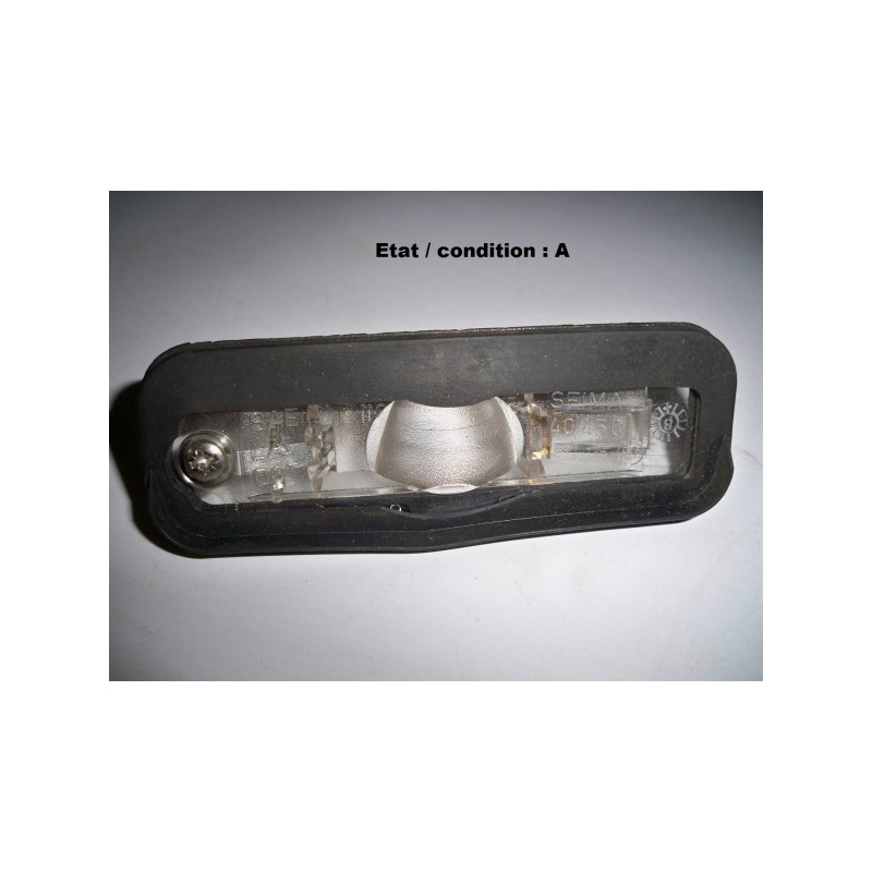 Cabochon feu plaque immatriculation SEIMA 40450