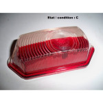 Red taillight + licence plate light lens AUTEROCHE 100