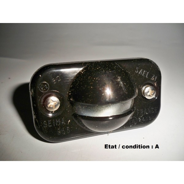 Feu plaque immatriculation SEIMA 865