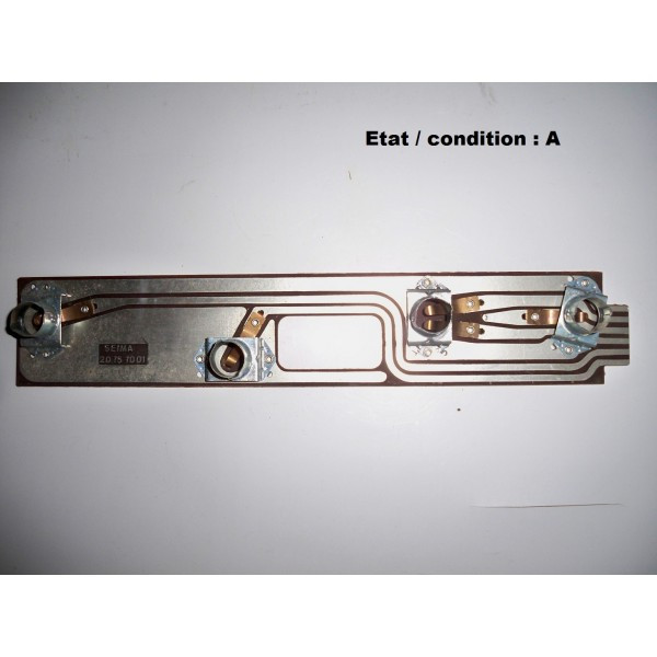 Porte-lampes feu arrière droit SEIMA 20757001 (4 fonctions)