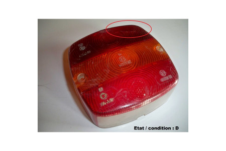 Rear light taillight HELLA K12472