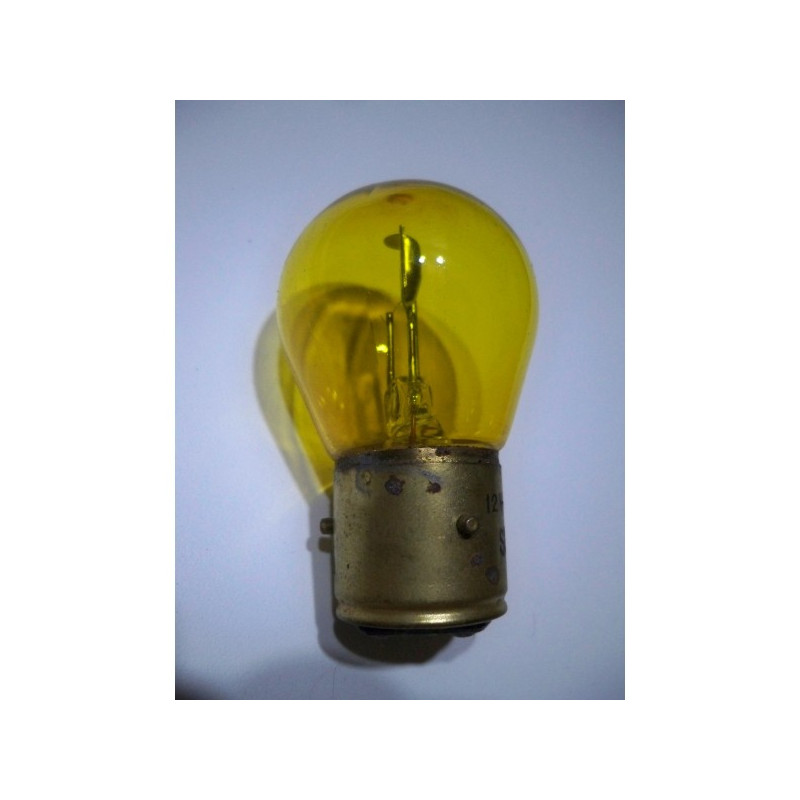 Bulb 6V 18/18W BA21d yellow