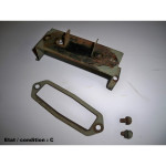 Platine feu arrière + plaque immatriculation demi-lune