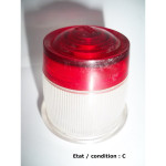 Cabochon feu rouge + plaque immatriculation PK LMP 2680-112