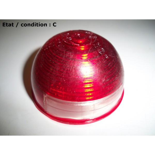 ARA 420 - Cabochon feu arrière rouge + immatriculation