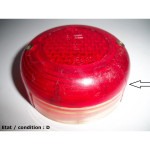 Taillight with licence plate light lens SEIMA 522