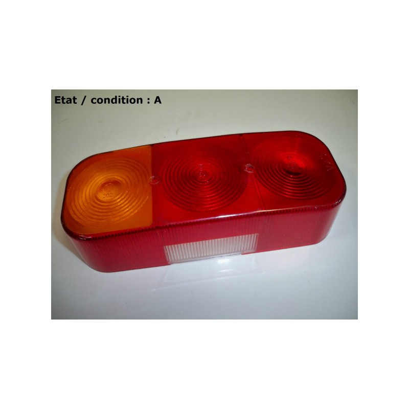 Left taillight + licence plate light lens MAD