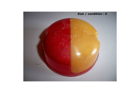 Cabochon feu gabarit blanc rouge ARA 511