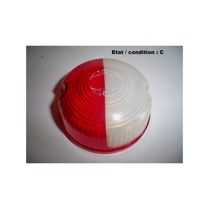 Cabochon feu gabarit blanc rouge ARA 511
