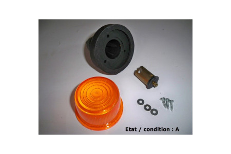 Orange taillight indicator lens SEIMA (glass)