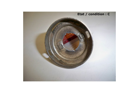 Cabochon feu gabarit blanc rouge BV 3370