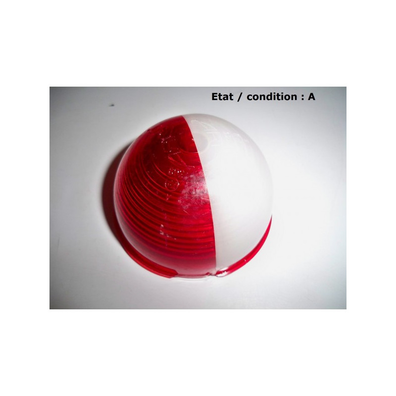 ARA 421 - Cabochon feu gabarit rouge / blanc