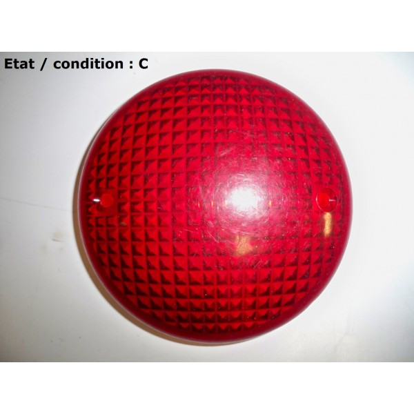 Red taillight lens