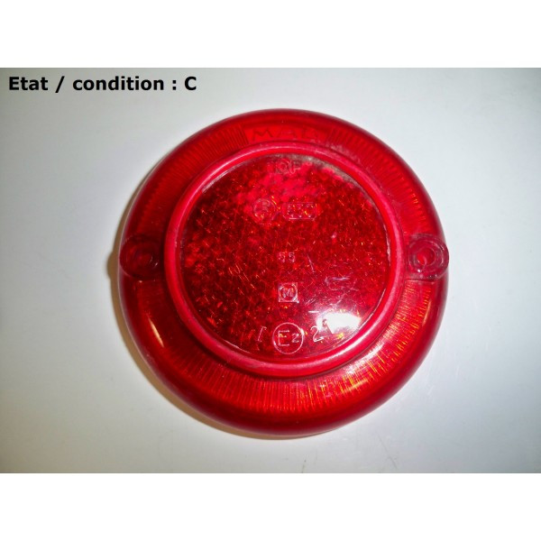 Red taillight lens + reflector MAD E2 21