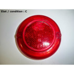 Red taillight lens + reflector MAD E2 21